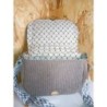 Sac a main velours chien