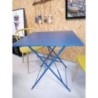 Table bleu fonce 
