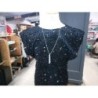 Robe soiree noir sequins