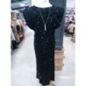 Robe soiree noir sequins
