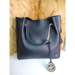 Sac cuir bleu