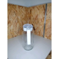 Carafe en verre