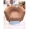 Fauteuil Club Marron