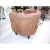 Fauteuil Club Marron