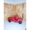 Camion rouge métal