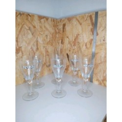 Lot 6 verres PETRUS
