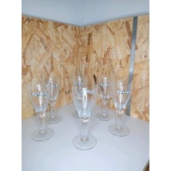 Lot 6 verres PETRUS